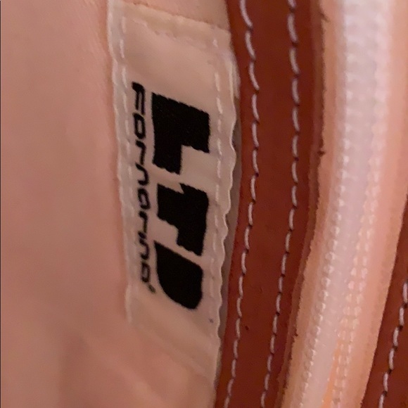 Fornarina yellow white stripes shoulder bag - Picture 5 of 5